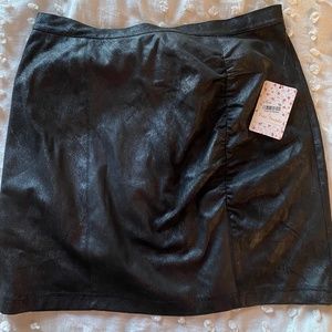 NEW black free people skirt
